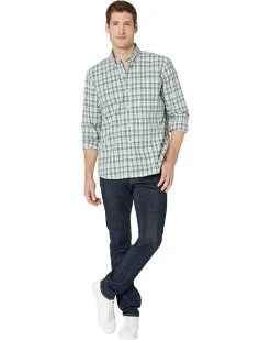 L.L.Bean Shirts & Tops Comfort Stretch Chambray Shirt Long Sleeve Traditional Fit Plaid -L.L.Bean Shop 71e7rcBdHL. AC SR736920