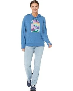 L.L.Bean Hoodies & Sweatshirts Petite Bean's Cozy Camp Hoodie Graphic -L.L.Bean Shop 71fd8A8nWFL. AC SR736920