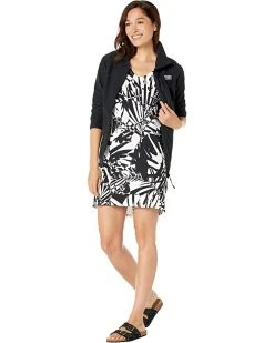 L.L.Bean Swimwear Sunsmart UPF 50+ Cover-Up Dress Print -L.L.Bean Shop 71gMUUJgtL. AC SR736920