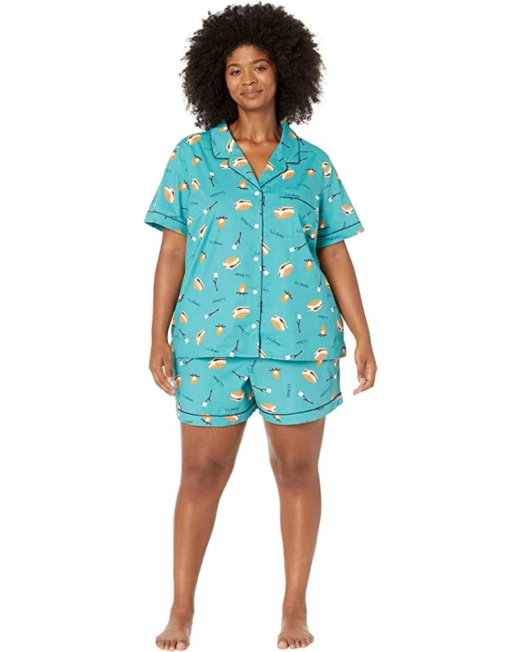 71gergRCcWL._AC_SR736920_.jpg L.L.Bean Sleepwear Plus Size Springtime Sleep Pajama Shorts Set -L.L.Bean Shop 71gergRCcWL. AC SR736920