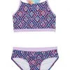 L.L.Bean Swimwear Watersports Swim Crop Top Bikini (Big Kids)