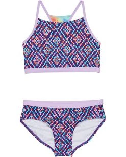 L.L.Bean Swimwear Watersports Swim Crop Top Bikini (Big Kids)