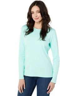 L.L.Bean Shirts & Tops Pima Crew Neck Long Sleeve