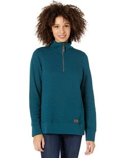 L.L.Bean Hoodies & Sweatshirts Quilted Sweatshirt 1/4 Zip Pullover Long Sleeve -L.L.Bean Shop 71jcXRY1EML. AC SR736920