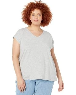 L.L.Bean Shirts & Tops Plus Size Beyond Soft Short Sleeve V-Neck Tee