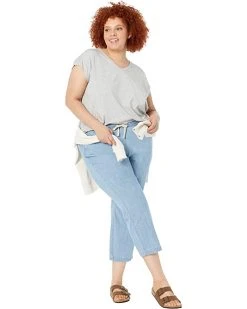 L.L.Bean Plus Size Lakewashed Chino Pull-On Chambray Pants Ankle 7 L.L.Bean Plus Size Lakewashed Chino Pull-On Chambray Pants Ankle -L.L.Bean Shop 71lrQuVX 7L. AC SR736920
