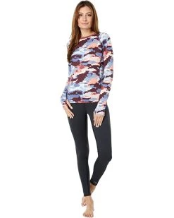 L.L.Bean Shirts & Tops Midweight Base Layer Crew Long Sleeve Print -L.L.Bean Shop 71nZxYnBG2L. AC SR736920