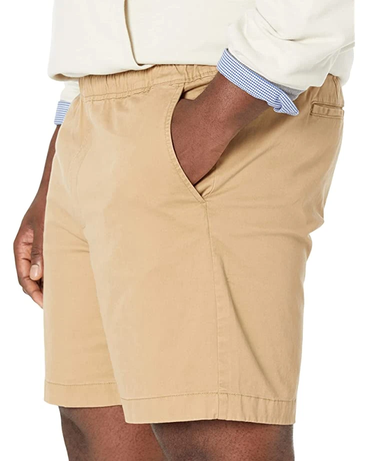 L.L.Bean Lakewashed Stretch Pull-On Khaki Shorts 3 L.L.Bean Lakewashed Stretch Pull-On Khaki Shorts - Image 3