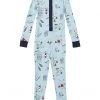 L.L.Bean Sleepwear Organic Cotton Fitted One-Piece (Little Kids)