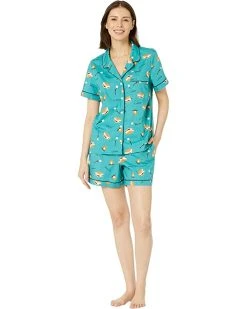 L.L.Bean Sleepwear Springtime Sleep Pajama Shorts Set