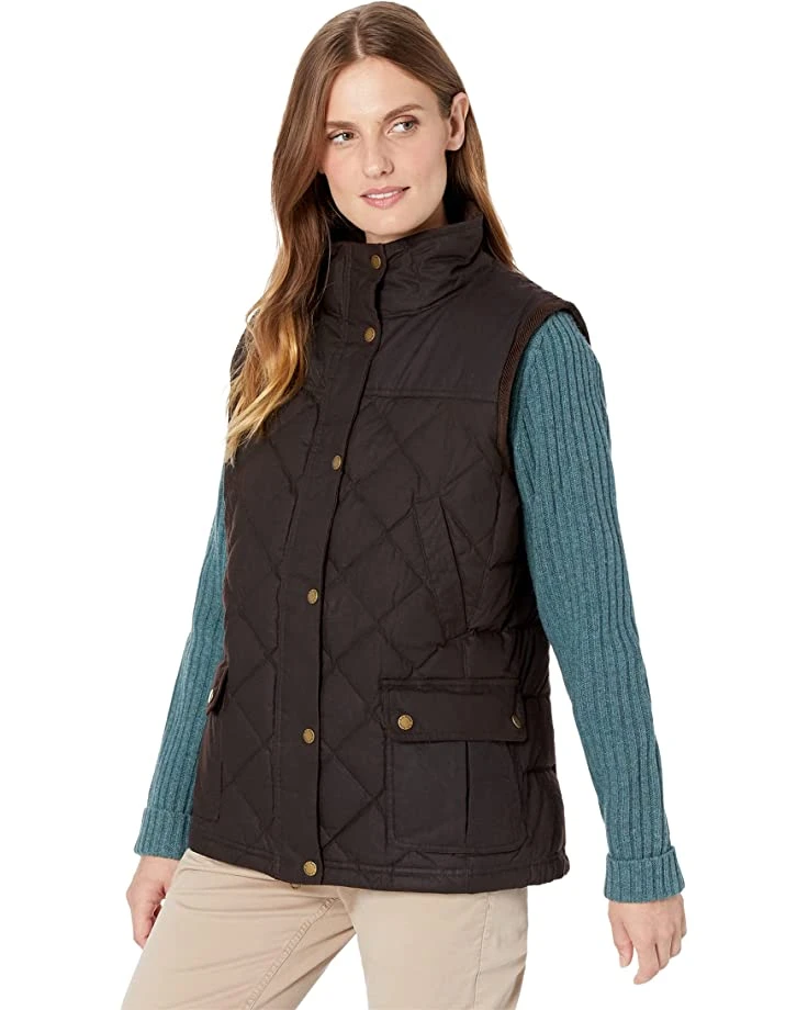 71xvNyKqUIL._AC_SR736920_.jpg L.L.Bean Coats & Outerwear Upcountry Waxed Cotton Down Vest -L.L.Bean Shop