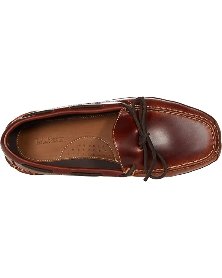L.L.Bean Loafers Leather Double-Sole Slipper Leather Lined 2 L.L.Bean Loafers Leather Double-Sole Slipper Leather Lined - Image 2