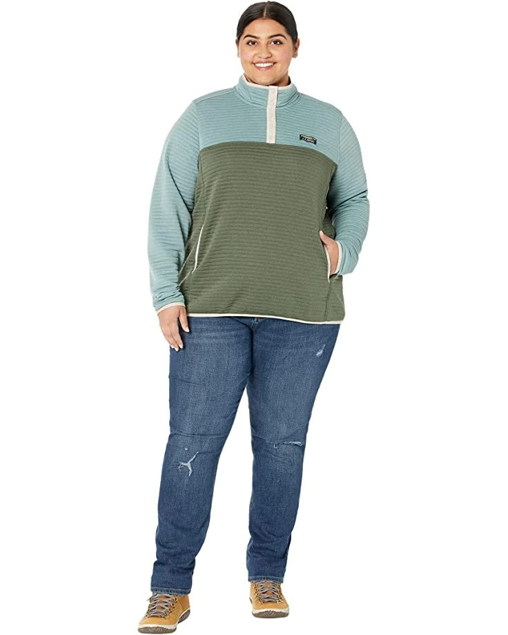 L.L.Bean Hoodies & Sweatshirts Plus Size Airlight Knit Pullover Color-Block 4 L.L.Bean Hoodies & Sweatshirts Plus Size Airlight Knit Pullover Color-Block - Image 4