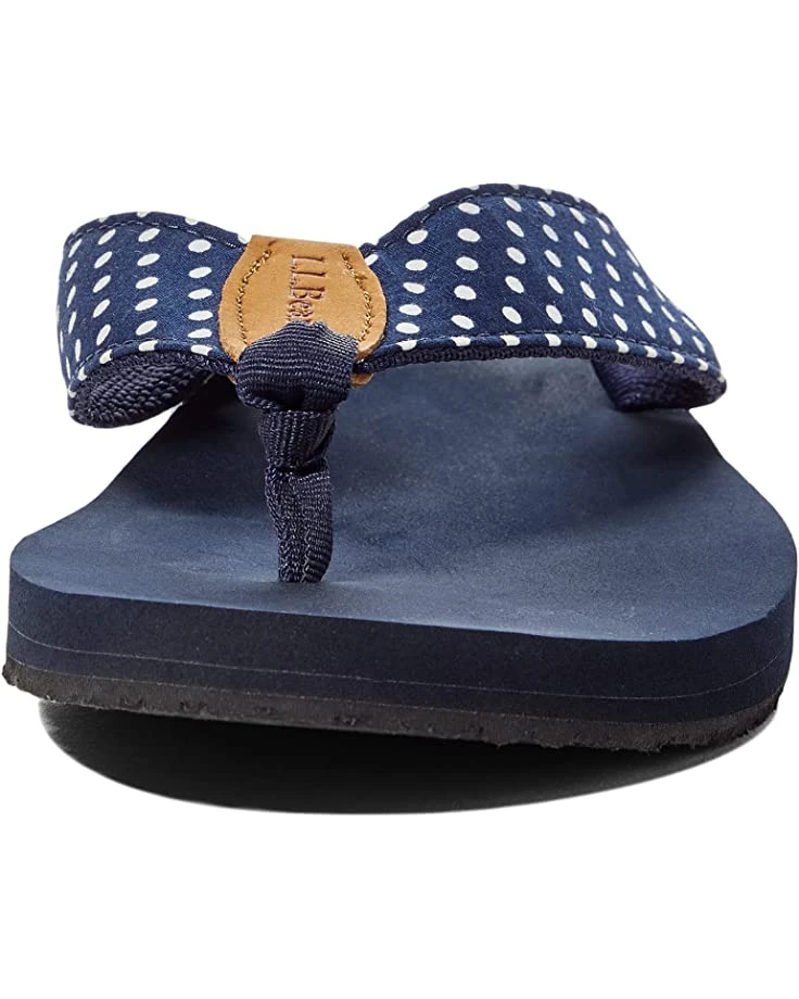 L.L.Bean Sandals Classic Maine Isle Flip-Flop 3 Woven Print 6 L.L.Bean Sandals Classic Maine Isle Flip-Flop 3 Woven Print - Image 6