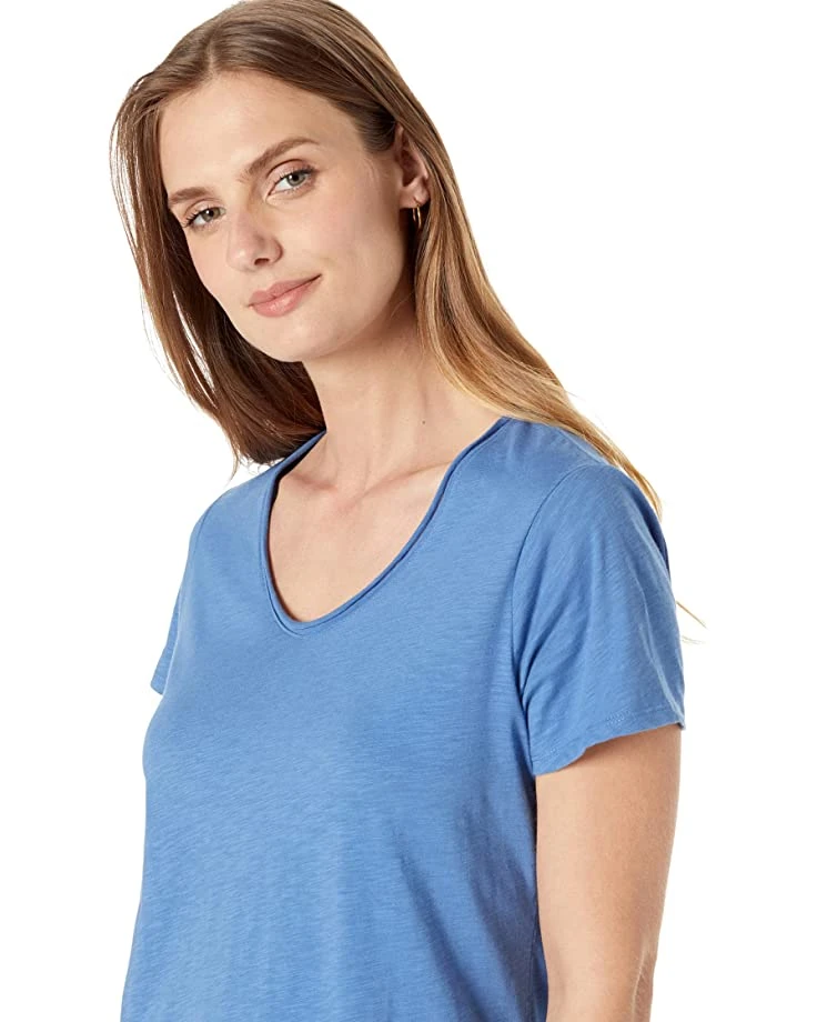 812nPheNSZL._AC_SR736920_.jpg L.L.Bean Shirts & Tops Organic Cotton V-Neck Short Sleeve Tee -L.L.Bean Shop 812nPheNSZL. AC SR736920