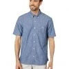 L.L.Bean Shirts & Tops Comfort Stretch Chambray Shirt Short Sleeve Traditional Fit