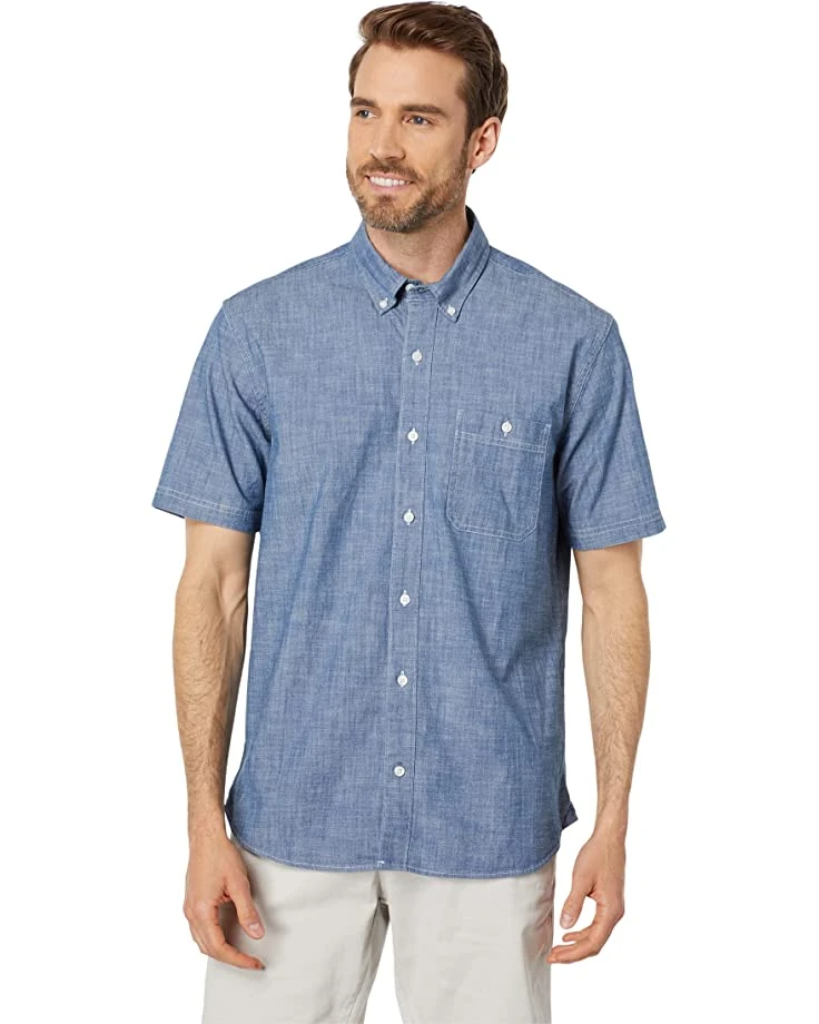 814B9Tz9GDL._AC_SR736920_.jpg L.L.Bean Shirts & Tops Comfort Stretch Chambray Shirt Short Sleeve Traditional Fit -L.L.Bean Shop 814B9Tz9GDL. AC SR736920