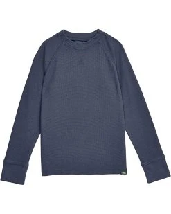 L.L.Bean Shirts & Tops Unshrinkable Mini Waffle Long Sleeve (Little Kids)