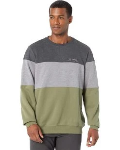 L.L.Bean Hoodies & Sweatshirts 1912 Sweatshirt Crew Neck Color-Block - Tall -L.L.Bean Shop 816qHC7Y7ZL. AC SR736920