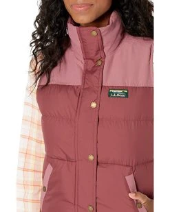 L.L.Bean Coats & Outerwear Petite Mountain Classic Down Vest Color-Block -L.L.Bean Shop 817t00vjYL. AC SR736920