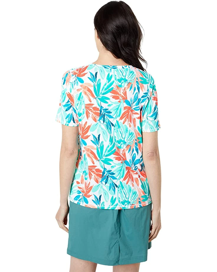 818Ii7K06xL._AC_SR736920_.jpg L.L.Bean Shirts & Tops Sunsmart UPF 50+ Sun Shirt Short Sleeve Print -L.L.Bean Shop