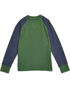 L.L.Bean Shirts & Tops Unshrinkable Mini Waffle Long Sleeve (Big Kids) -L.L.Bean Shop 819I0ox2QyL. AC SR736920