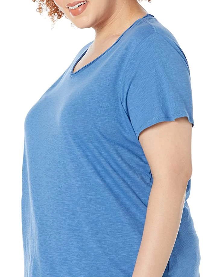 81AHjQlH6AL._AC_SR736920_.jpg L.L.Bean Shirts & Tops Plus Size Organic Cotton V-Neck Tee Short Sleeve -L.L.Bean Shop 81AHjQlH6AL. AC SR736920