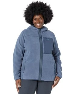 L.L.Bean Coats & Outerwear Plus Size Mountain Classic Fleece Hoodie -L.L.Bean Shop 81CKWUdMJDL. AC SR736920