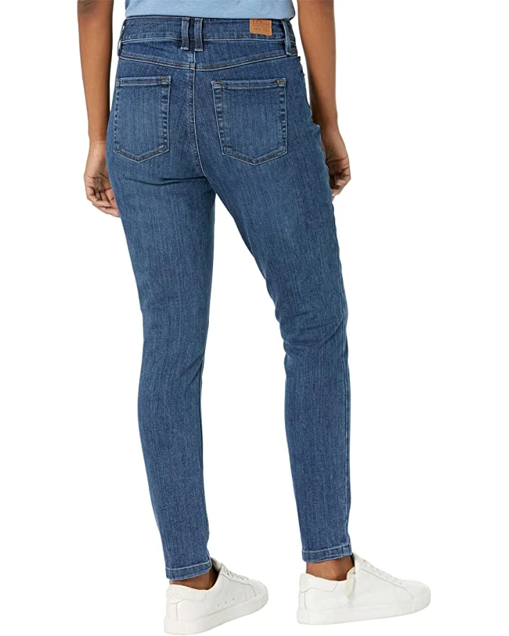 L.L.Bean BeanFlex High-Waist Ankle Jeans in Stonewashed 2 L.L.Bean BeanFlex High-Waist Ankle Jeans in Stonewashed - Image 2