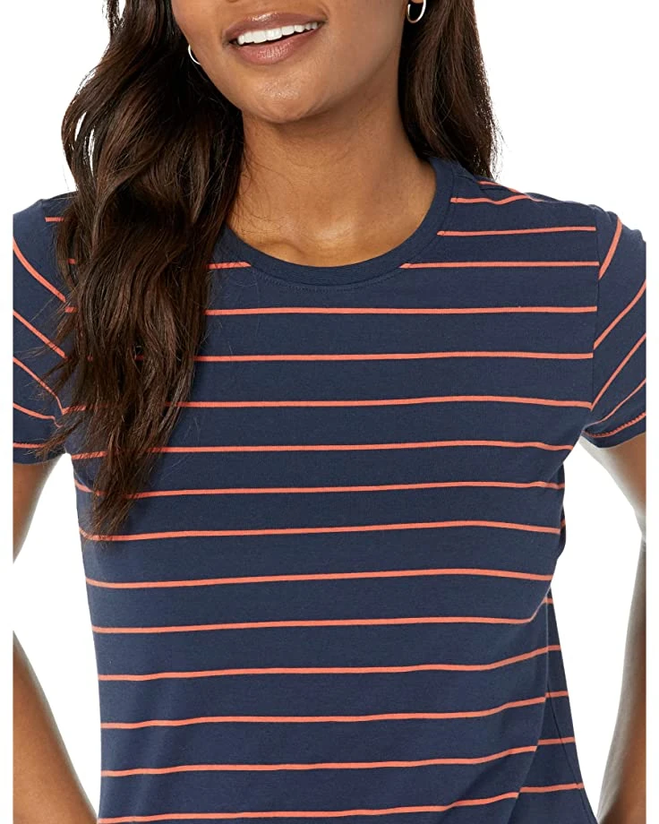 81ELKTNH3VL._AC_SR736920_.jpg L.L.Bean Shirts & Tops Soft Stretch Supima Tee Crew Neck Striped Short Sleeve -L.L.Bean Shop 81ELKTNH3VL. AC SR736920