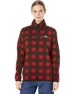 L.L.Bean Coats & Outerwear Sweater Fleece Pullover Print -L.L.Bean Shop 81FGyRXL37L. AC SR736920