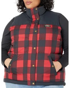 L.L.Bean Coats & Outerwear Plus Size Mountain Classic Down Vest Print 2 L.L.Bean Coats & Outerwear Plus Size Mountain Classic Down Vest Print -L.L.Bean Shop 81Fm6oVI7QL. AC SR736920