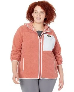 L.L.Bean Coats & Outerwear Plus Size Mountain Classic Fleece Hoodie -L.L.Bean Shop 81HBLbQ2HOL. AC SR736920
