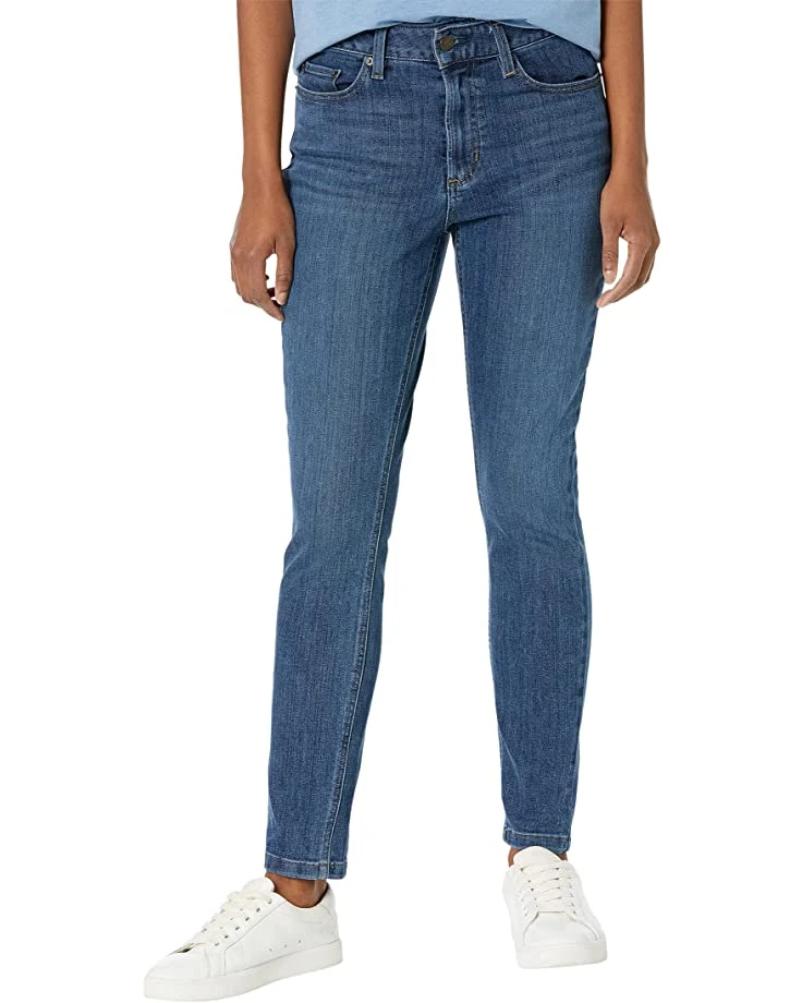 L.L.Bean BeanFlex High-Waist Ankle Jeans in Stonewashed 1 L.L.Bean BeanFlex High-Waist Ankle Jeans in Stonewashed