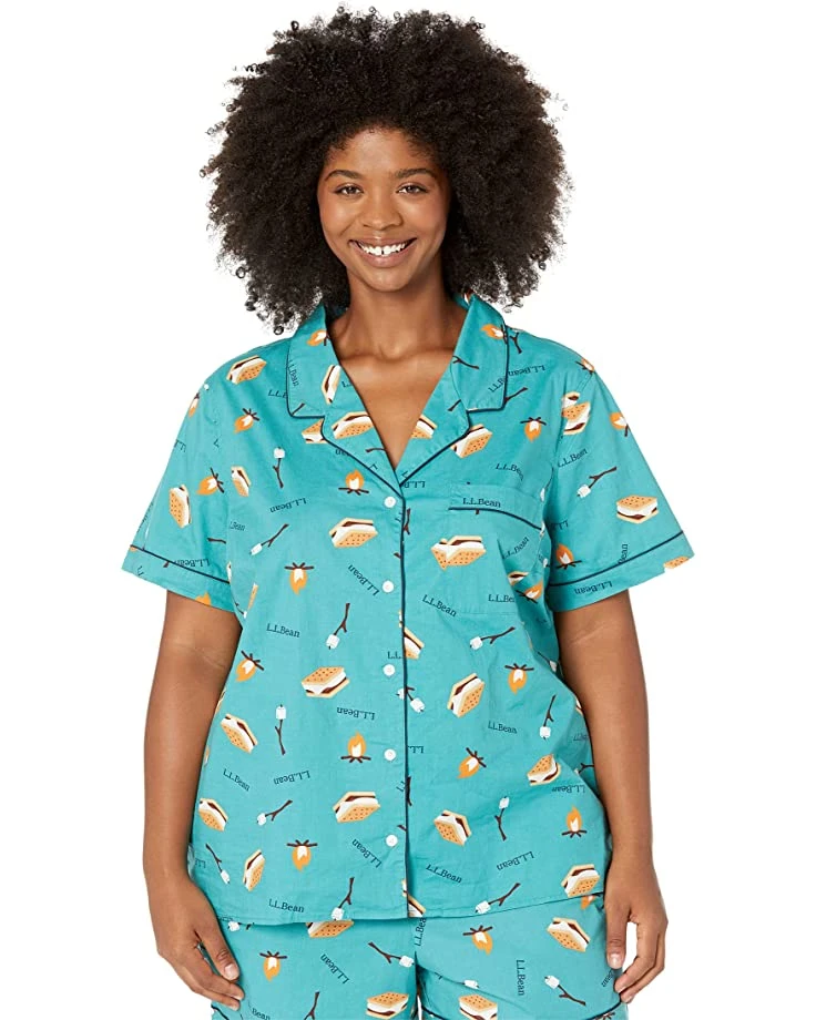 81K2DssZSlL._AC_SR736920_.jpg L.L.Bean Sleepwear Plus Size Springtime Sleep Pajama Shorts Set -L.L.Bean Shop 81K2DssZSlL. AC SR736920