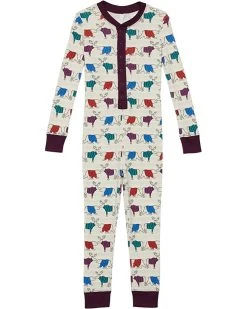 L.L.Bean Sleepwear Organic Cotton Fitted One-Piece (Big Kids) -L.L.Bean Shop 81KIEW0U9EL. AC SR736920