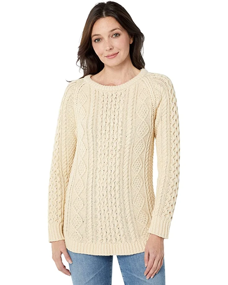 81NTlaCDj0L._AC_SR736920_.jpg L.L.Bean Sweaters Signature Cotton Fisherman Tunic Sweater -L.L.Bean Shop 81NTlaCDj0L. AC SR736920