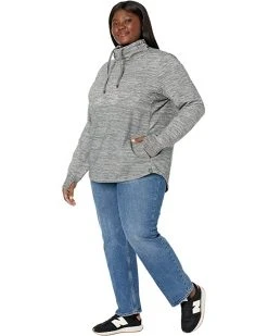 L.L.Bean Hoodies & Sweatshirts Plus Size Bean's Cozy Mixed Knits Pullover Marled -L.L.Bean Shop 81OMmm7ECUL. AC SR736920