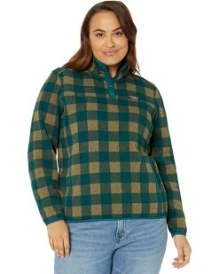 L.L.Bean Coats & Outerwear Sweater Fleece Pullover Print -L.L.Bean Shop 81POf58qszL. AC SR736920