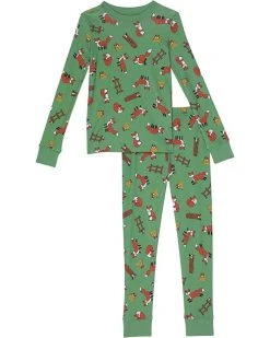 L.L.Bean Sleepwear Organic Cotton Fitted Pajamas (Little Kids) -L.L.Bean Shop 81SzjTKenrL. AC SR736920
