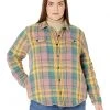 L.L.Bean Shirts & Tops Plus Size The 1912 Overshirt Long Sleeve
