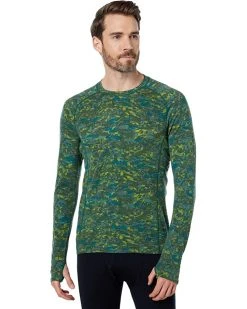 L.L.Bean Shirts & Tops Cresta Wool Midweight 250 Crew Top Print