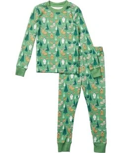L.L.Bean Sleepwear Organic Cotton Fitted Pajamas (Little Kids) -L.L.Bean Shop 81X3wnLM L. AC SR736920
