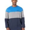 L.L.Bean Hoodies & Sweatshirts 1912 Sweatshirt Crew Neck Color-Block - Tall