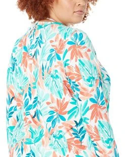 L.L.Bean Swimwear Plus Size Sunsmart UPF 50+ Sun Shirt Print -L.L.Bean Shop 81eeJsyGJnL. AC SR736920