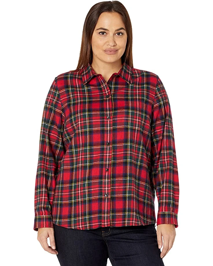 L.L.Bean Shirts & Tops Plus Size Scotch Plaid Shirt 7 L.L.Bean Shirts & Tops Plus Size Scotch Plaid Shirt - Image 7