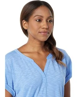 L.L.Bean Shirts & Tops Streamside Tee Split-Neck Short Sleeve 2 L.L.Bean Shirts & Tops Streamside Tee Split-Neck Short Sleeve -L.L.Bean Shop 81hDgTViciL. AC SR736920