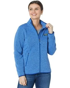 L.L.Bean Coats & Outerwear Petite Sweater Fleece Full Zip Jacket