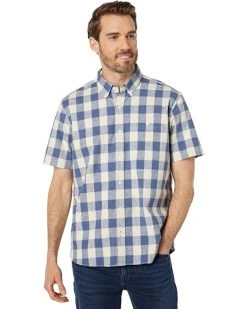 L.L.Bean Shirts & Tops Comfort Stretch Chambray Shirt Short Sleeve Traditional Fit Plaid -L.L.Bean Shop 81icpnHlHL. AC SR736920