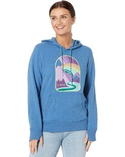 L.L.Bean Hoodies & Sweatshirts Petite Bean's Cozy Camp Hoodie Graphic